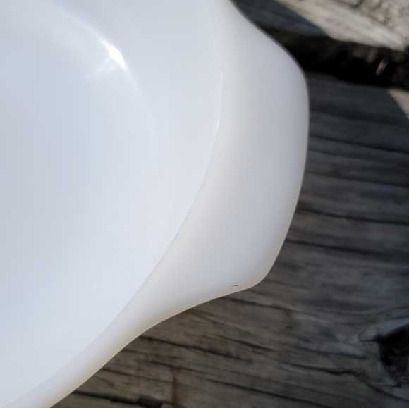 Vtg Fire King MEADOW GREEN 437 Round Dish - Picture 15 of 16